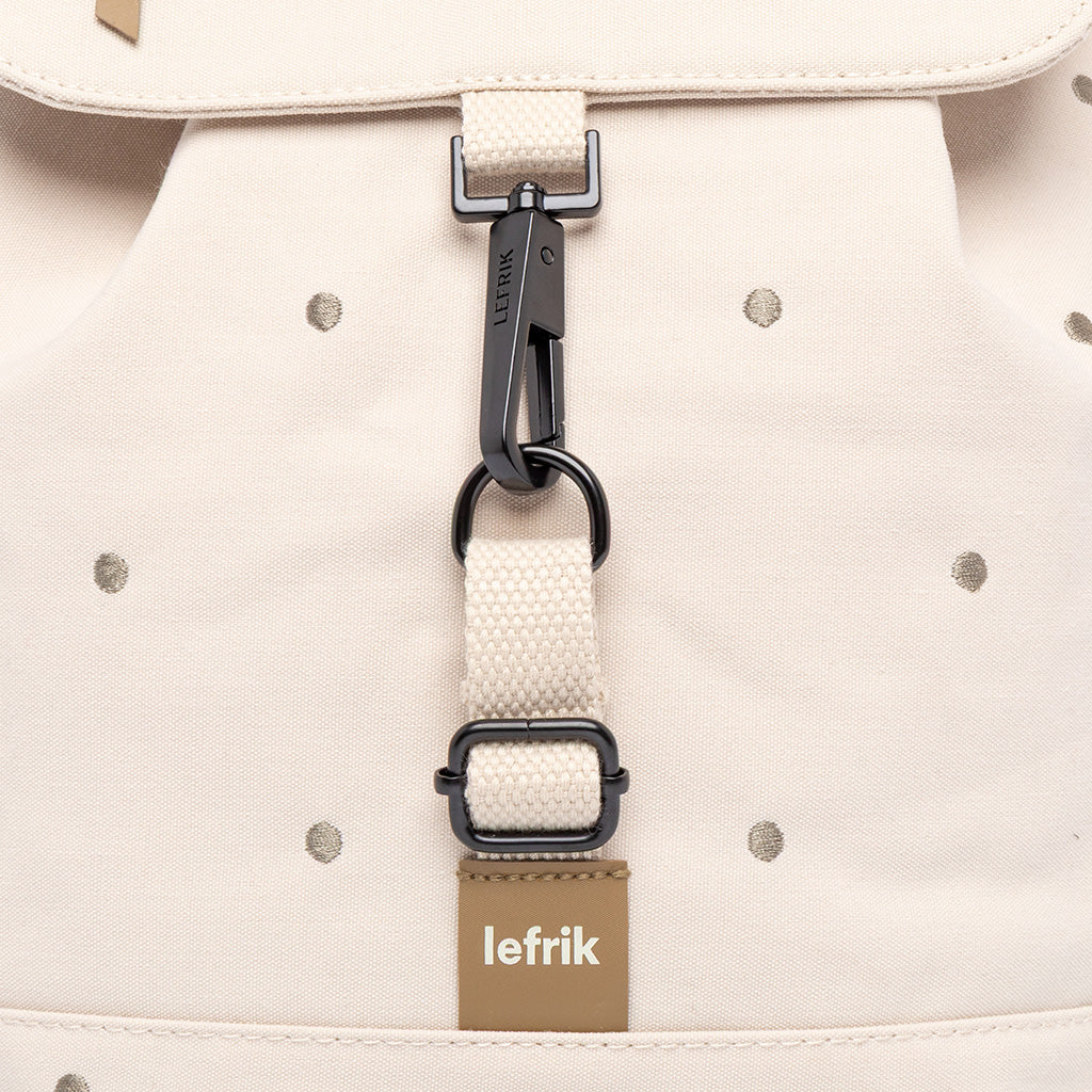 Kaut Mini Backpack Ecru Dots - Lefrik