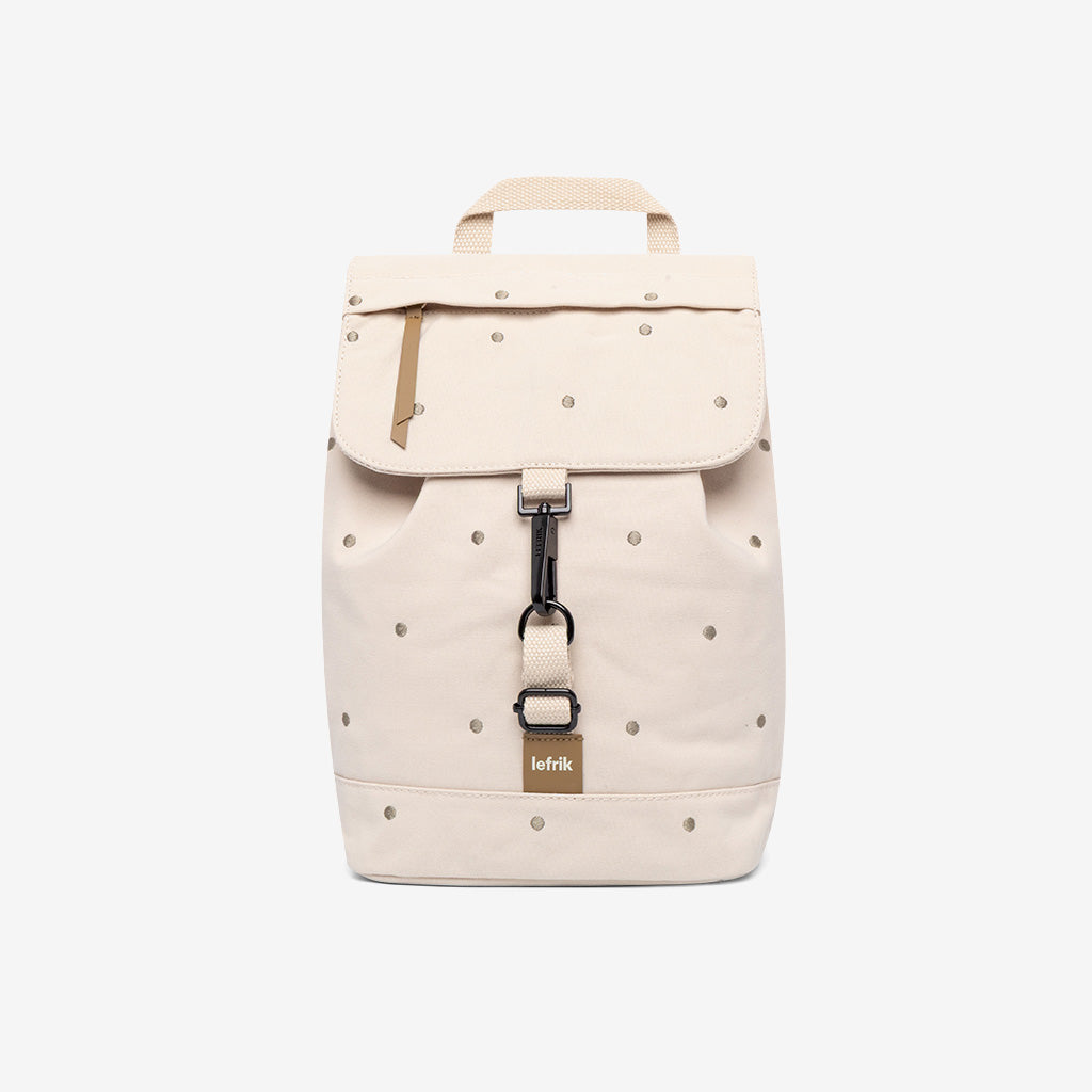 Kaut Mini Backpack Ecru Dots - Lefrik