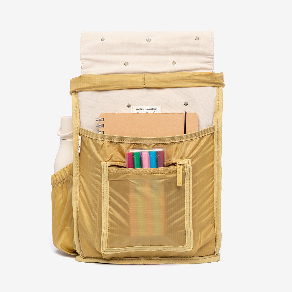 Kaut Mini Backpack Ecru Dots - Lefrik