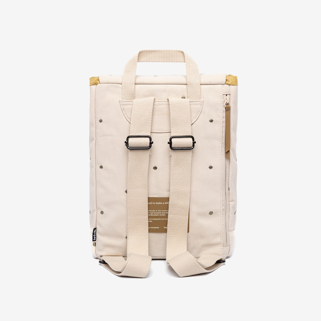 Kaut Mini Backpack Ecru Dots - Lefrik