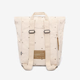 Roll Mini Backpack Ecru Dots