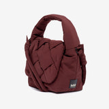 Ani Mini Bag Braided Burgundy
