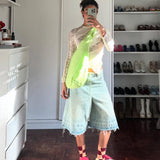 Biwa Puffy Bag Lime