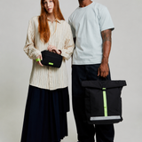 Pack Lars Roll Backpack Black Lime