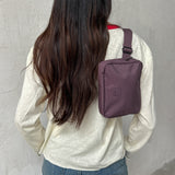Riñonera Reef Stripes Maroon