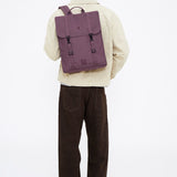 Handy Backpack Stripes Maroon
