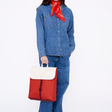 Handy Mini Backpack Cherry Block