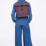 Roll Mini Backpack Maroon