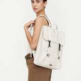 Handy Backpack Ecru Dots