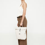 Roll Mini Backpack Ecru Dots