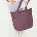 Bolso Raw Tote Maroon