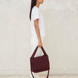 Ani Bag Braided Burgundy