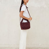 Ani Mini Bag Braided Burgundy
