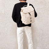 Kaut Backpack Ecru Dots