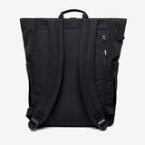 Pack Lars Roll Backpack Black Lime
