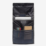 Pack Lars Roll Backpack Black Lime