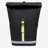 Pack Lars Roll Backpack Black Lime
